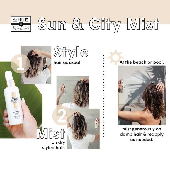 DP HUE Sun & City Color Protection Hair Mist - Picture 5 of 13